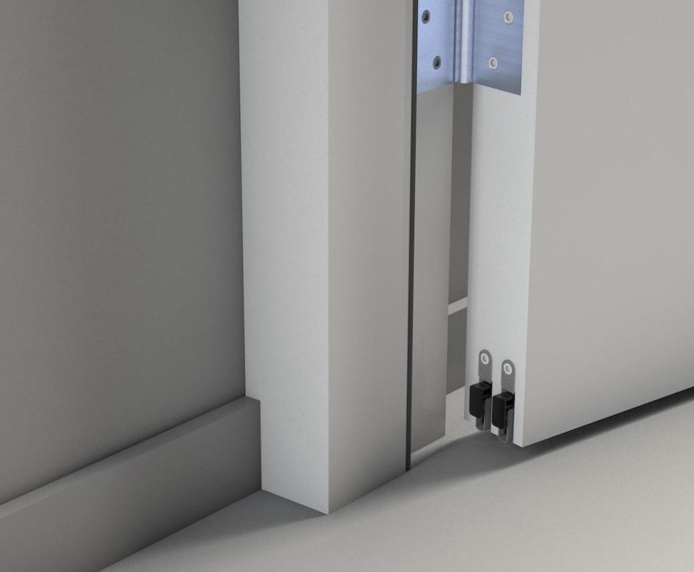 Plinthe automatique dans la porte - EllenMatic Soundproof