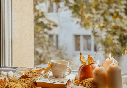 Fenêtres d'automne sans courants d'air