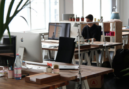 Espace bureau au calme